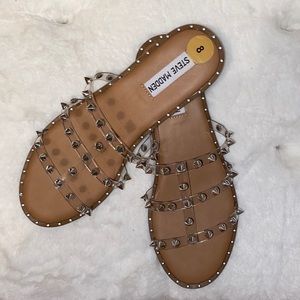 Steve Madden Averill Studded Slide Sandals
